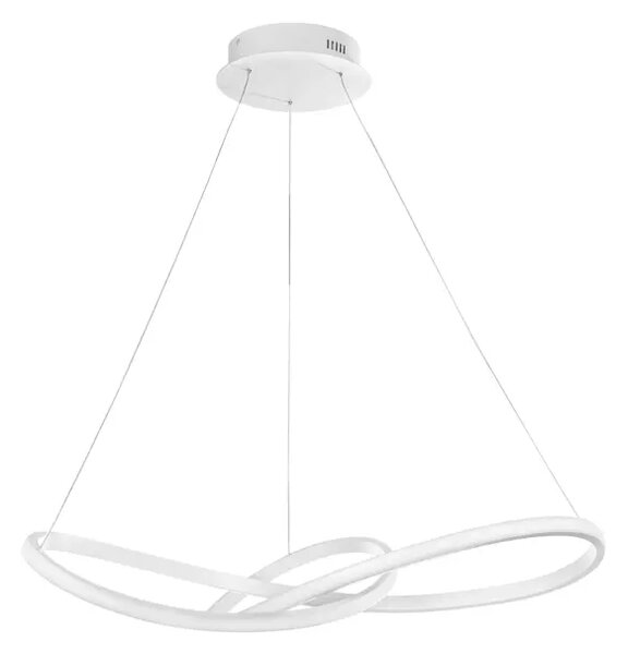 VISEČA LED SVETILKA FUSION 53W/3000K/4081lm/IP20/BELA NL1701101001