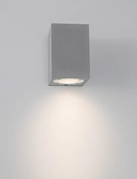ZUNANJA STENSKA SVETILKA FUENTO GU10 7W/IP65/SIVA NL9790542