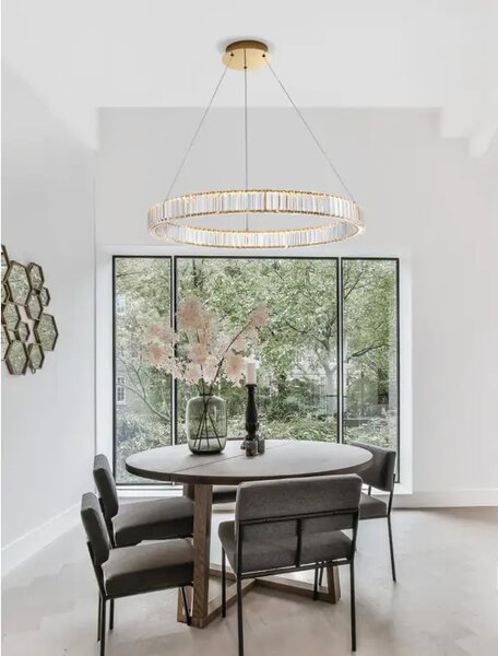 Viseča LED svetilka AURELIA 47W/3500K/4895lm/DIMM/IP20/ZLATA NL9333076