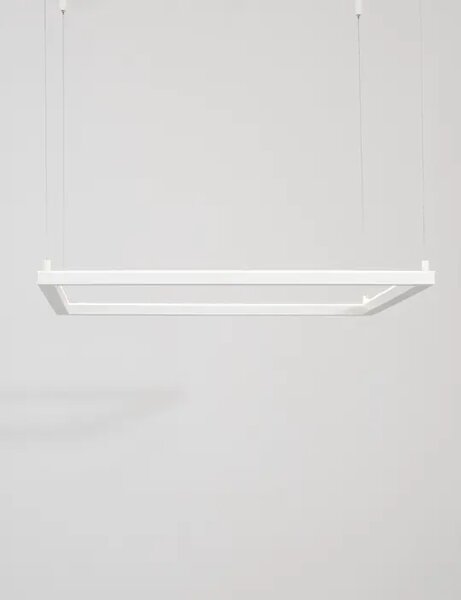 VISEČA LED SVETILKA ETERNA 40W/3000K/3000lm/DIMM/IP20/BELA NL9990733