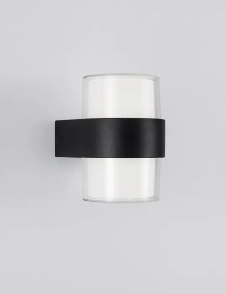 DARF ZUNANJA STENSKA SVETILKA LED 2x5W/3000K/840lm/IP54/ČRNA NL9925666
