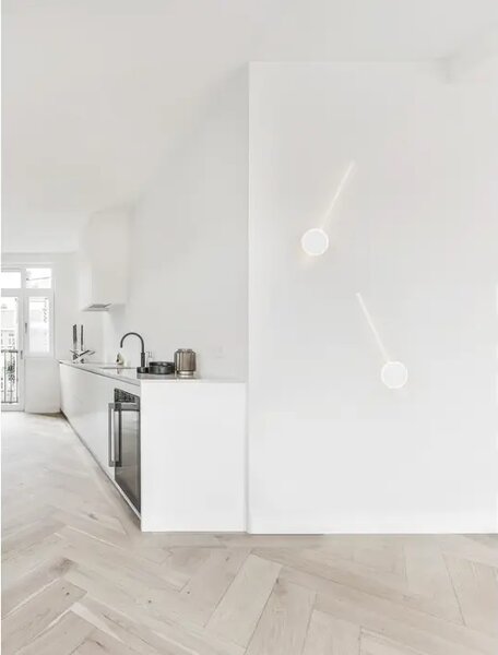 STENSKA SVETILKA Z URO LED 18W/3000K/1260lm/IP20/BELA NL9061426