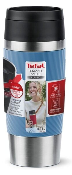 Svetlo moder potovalni lonček 360 ml – Tefal