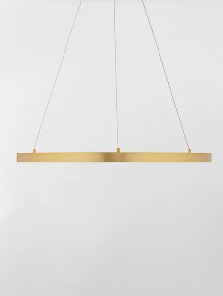 Viseča LED svetilka EMPATHIA 35W/3000K/932lm/DIMM/IP20/MEDENINA ZLATA NL9172863