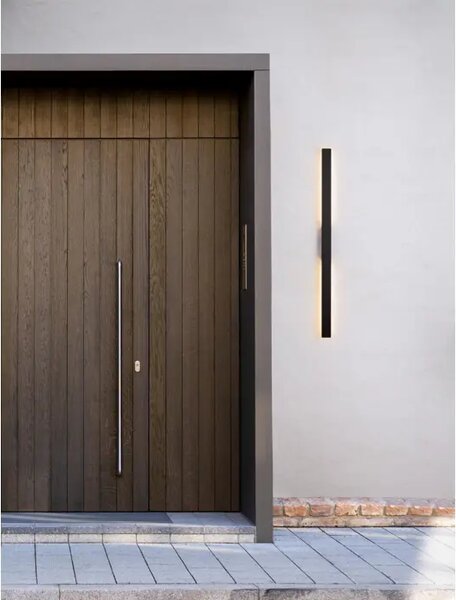 STENSKA SVETILKA ANETH LED 3000K 1691lm IP65 ČRNA NL9923410