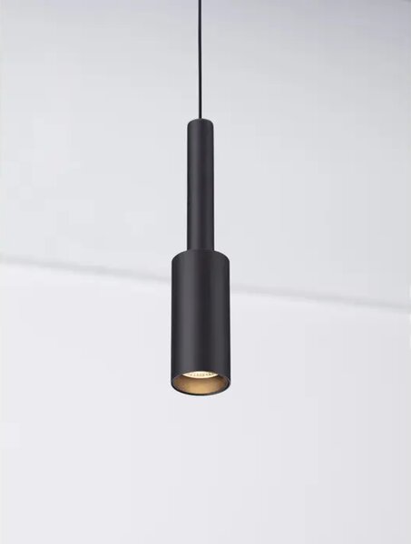 VISEČA LED SVETILKA JOY 7W/3000K/703lm/IP20/ČRNA NL9010228