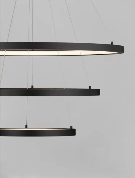Viseča LED svetilka EMPATHIA 108W/3000K/2245lm/DIMM/IP20/ ČRNA NL9172867