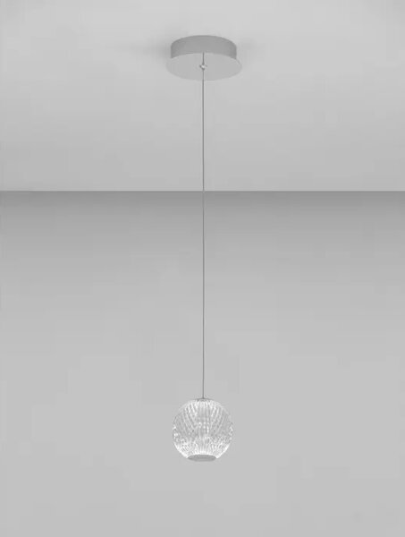 BRILLANTE VISEČA LED SVETILKA 6W/3200K/247lm/IP20/KROM NL9186908