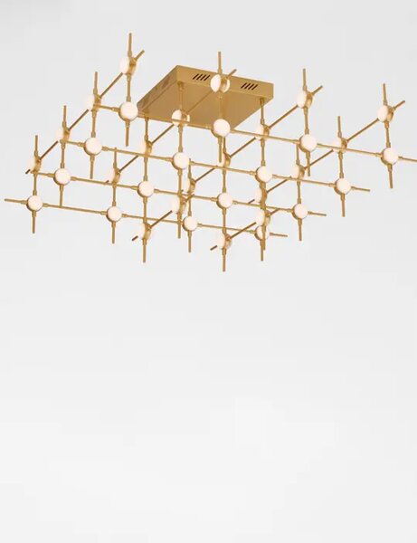 ATOMO STROPNA SVETILKA LED 100W/3000K/3898lm/DIMM/IP20/ZLATA NL9180636