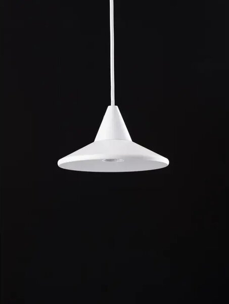 VISEČA LED SVETILKA DRO 6W/3000K/355lm/DIMM/IP20/BELA NL9060221