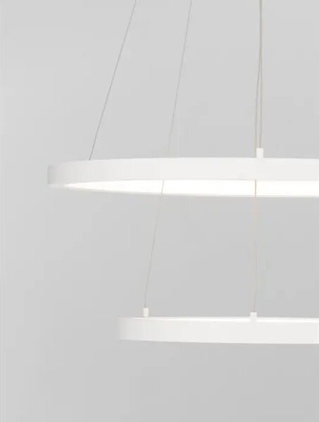 Viseča LED svetilka EMPATHIA 60W/3000K/1755lm/DIMM/IP20/BELA NL9172865