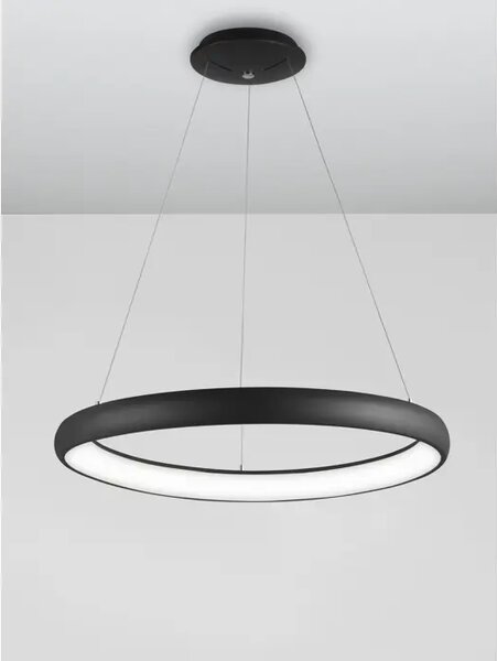VISEČA LED SVETILKA ALBI 52W/3000K/2685lm/DIMM/IP20/ČRNA NL8105602 D