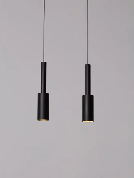 VISEČA LED SVETILKA JOY 14W/3000K/1121lm/IP20/ČRNA NL9010230