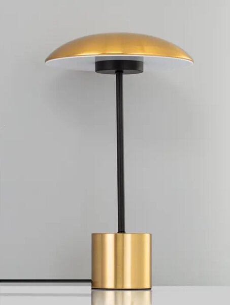 NAMIZNA SVETILKA LASH LED 5W/3000K/250lm/IP20/ ZLATA V ČRNI NL9501229
