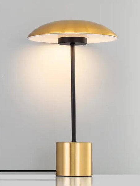 NAMIZNA SVETILKA LASH LED 5W/3000K/250lm/IP20/ ZLATA V ČRNI NL9501229