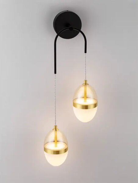 EGNA STENSKA SVETILKA LED /3000K/24W/2704lm/ ZLATA NL9009283