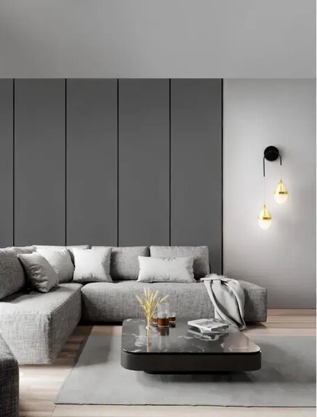 EGNA STENSKA SVETILKA LED /3000K/24W/2704lm/ ZLATA NL9009283