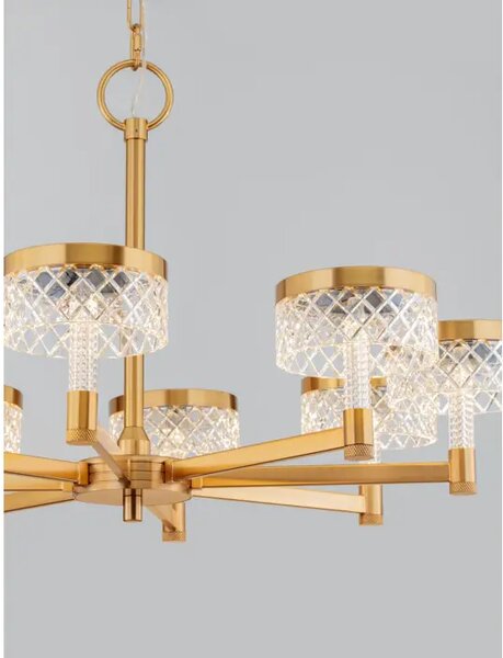 VISEČA LED SVETILKA BION/3000K/48W/3094Lm/ ZLATA MEDENINA NL9186945