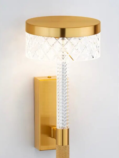 STENSKA SVETILKA BION LED/3000K/8W/490Lm/MEDENINSKO ZLATA NL9186946