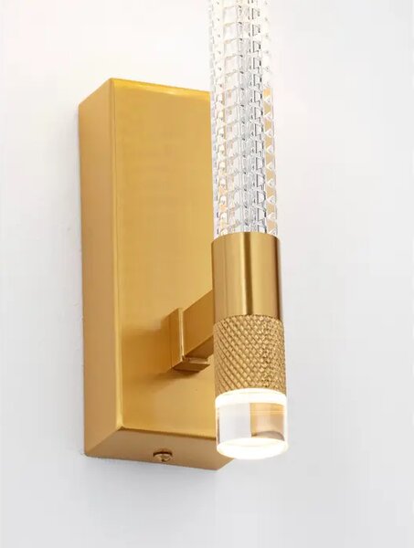 STENSKA SVETILKA BION LED/3000K/8W/490Lm/MEDENINSKO ZLATA NL9186946