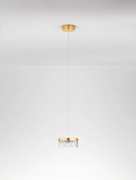 VISEČA SVETILKA BION LED/3000K/6W/470Lm/ ZLATA MEDENINASTA NL9186941