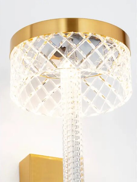 STENSKA SVETILKA BION LED/3000K/8W/490Lm/MEDENINSKO ZLATA NL9186946