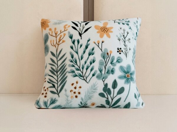 Mikropliš prevleka za blazino BOTANELLA 45x45 cm, barvna