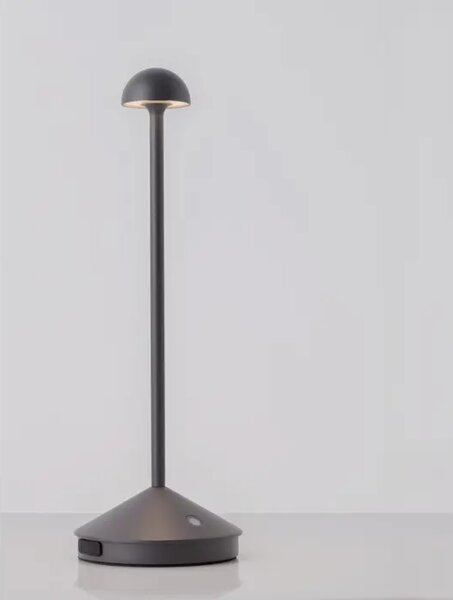 LUMO NAMIZNA SVETILKA LED 3000K 120lm IP54 TEMNO SIVA NL9030620