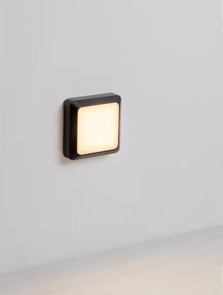 APPIA STENSKA SVETILKA LED 3000K 367lm IP54 ČRNA NL9030597