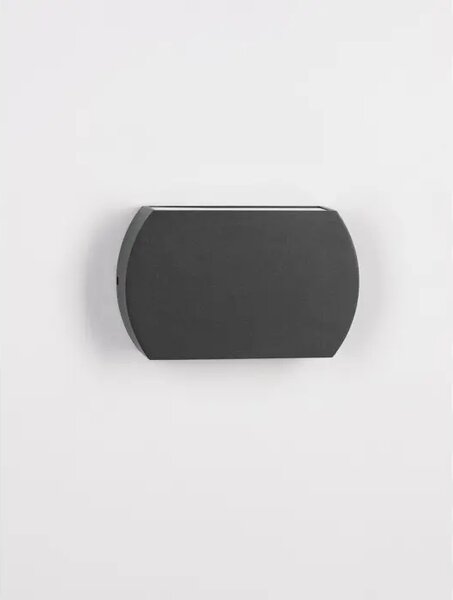ZUNANJA STENSKA SVETILKA FEDOR LED 7,7 W / 3000 K / 282 lm / IP65 / ANTRACIT NL9492630
