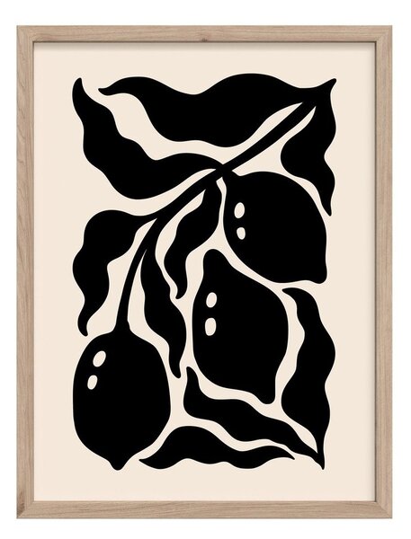 Tiskana slika z okvirjem 30x40 cm Fruit – Styler