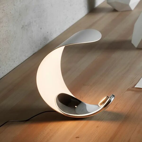 CURL D76N1 NAMIZNA SVETILKA LED 8W 3000K SREBRNA LP1D760N100018