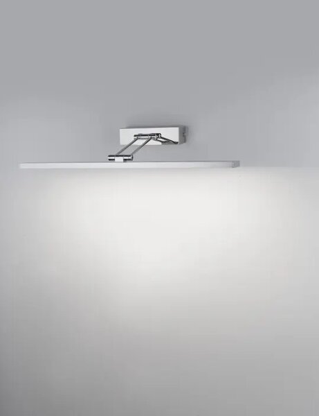 LED kopalniška svetilka ROSA 18 W/4000K/530lm/IP44/krom NL8142281