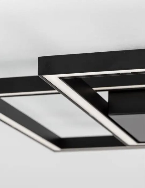 STROPNA SVETILKA PORTO LED 19W/3000K/1342lm/IP20/ ČRNA NL9364037