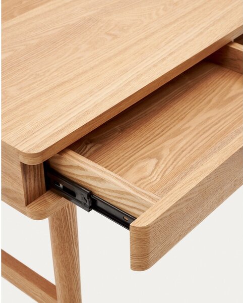 Pisalna miza v jesenovem dekorju 62x105 cm Araxi – Kave Home