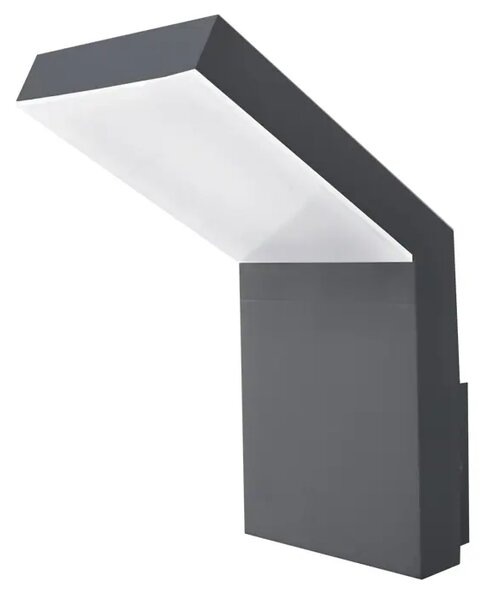 ZUNANJA STENSKA SVETILKA ZA PARK LED 6W/3000K/522lm/IP54/TEMNO SIVA NL711024