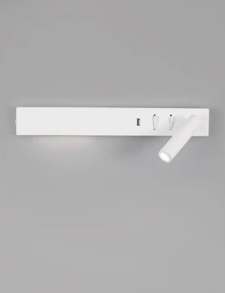 VIDA STENSKA SVETILKA LED 8W/3000K/560lm/IP20/BELA NL9533523