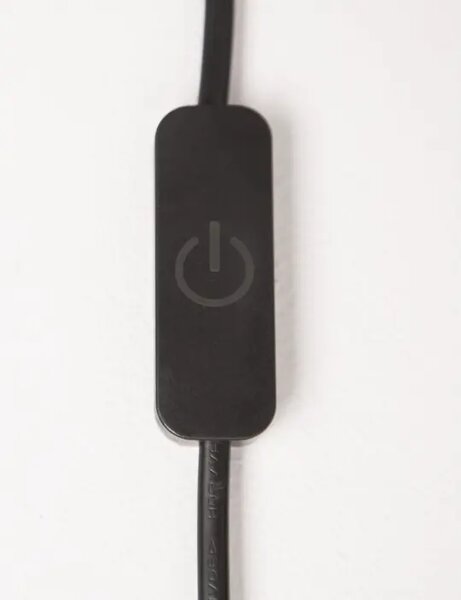 STENSKA SVETILKA OBROČ LED 30W/3000K/1445lm/IP20/ČRNA NL9108311