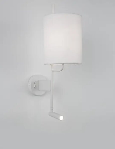 STENSKA SVETILKA YAMA LED & E27 15W/3000K/210lm/IP20/BELA NL9180511