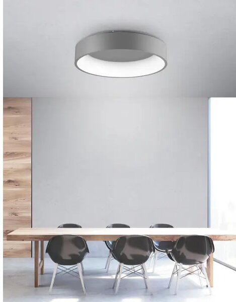 STROPNA SVETILKA RANDO LED 42W/3000K/2691lm/IP20/SIVA NL6167208