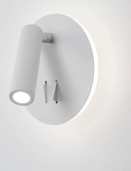 PENOR STENSKA SVETILKA LED 9W/3000K/780lm/IP20/BELA NL9081221