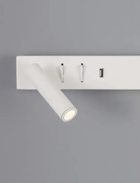 VIDA STENSKA SVETILKA LED 8W/3000K/560lm/IP20/BELA NL9533524