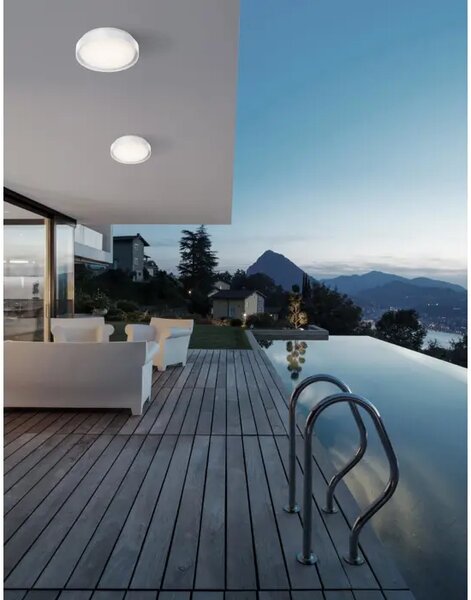ZUNANJA STENSKA SVETILKA OLIVER LED 20W/3000K/1550lm/IP65/BELA NL9944602