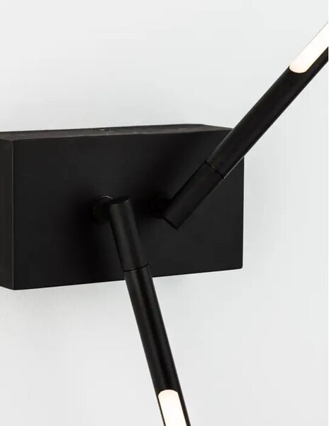 STENSKA SVETILKA RACCIO LED 11W/3000K/500lm/IP20/ ČRNA NL9180723