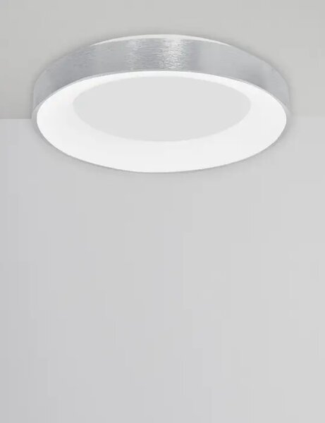 RANDO TANKA STROPNA SVETILKA LED 50W/3000K/2864lm/DIMM/IP20/BRUŠENO SREBRNA NL9353856