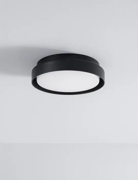 ZUNANJA STENSKA SVETILKA OLIVER LED 20W/3000K/1550lm/IP65/ČRNA NL9944603