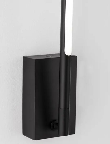 STENSKA SVETILKA RACCIO LED 6W/3000K/426lm/IP20/ ČRNA NL9180712