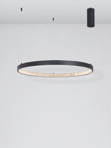 VISEČA LED SVETILKA PRESTON 50W/3000K/2727lm/DIMM/IP20/ČRNA NL9865180