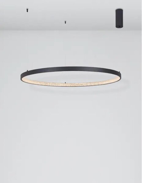 VISEČA LED SVETILKA PRESTON 60W/3000K/4030lm/DIMM/IP20/ČRNA NL9865110