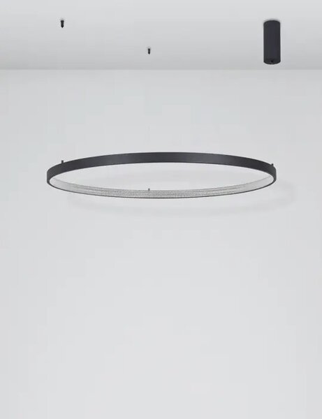VISEČA LED SVETILKA PRESTON 60W/3000K/4030lm/DIMM/IP20/ČRNA NL9865110